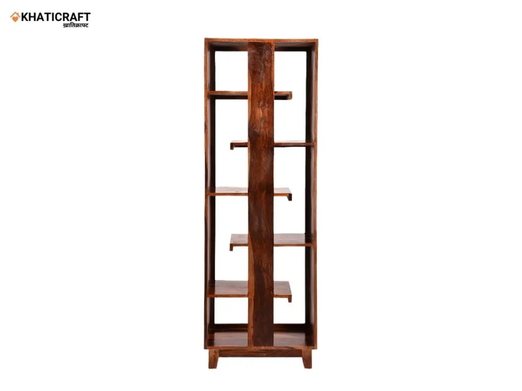 Hola Solid Wood Sheesham Bookshelf-2.webp