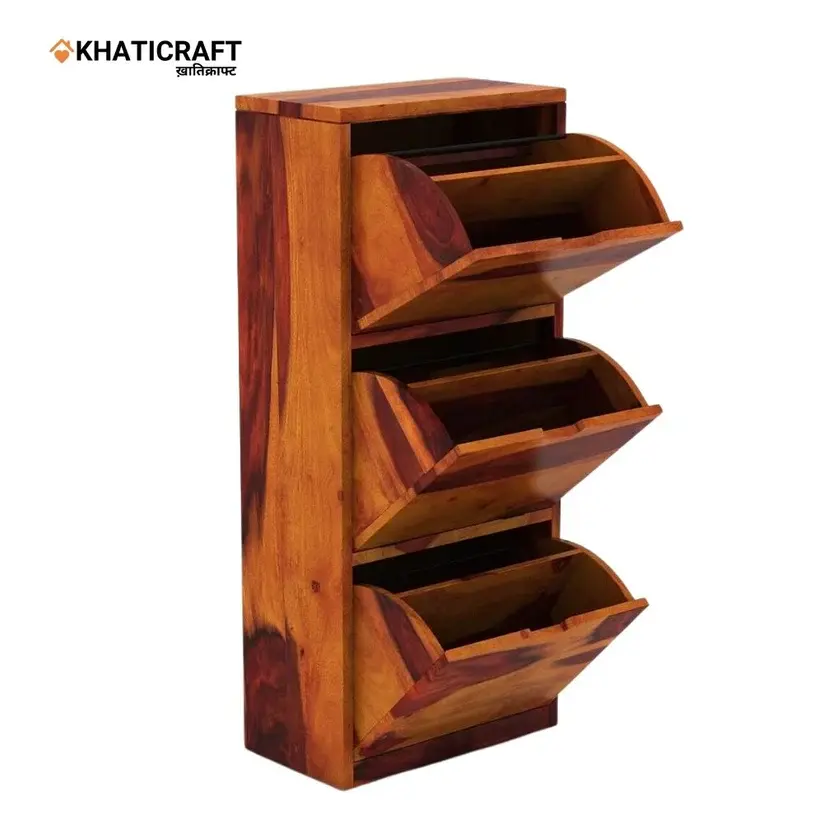 Hina Solid Wood Sheesham Shoe Rack-4.webp