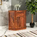 Ziya Solid Wood Sheesham Corner Cabinet(BTM)-1.webp