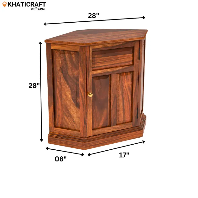 Ziya Solid Wood Sheesham Corner Cabinet(BTM)-7.webp
