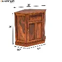 Ziya Solid Wood Sheesham Corner Cabinet(BTM)-7.webp