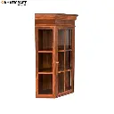 Ziya Solid Wood Sheesham Corner Cabinet(TOP)-2.webp