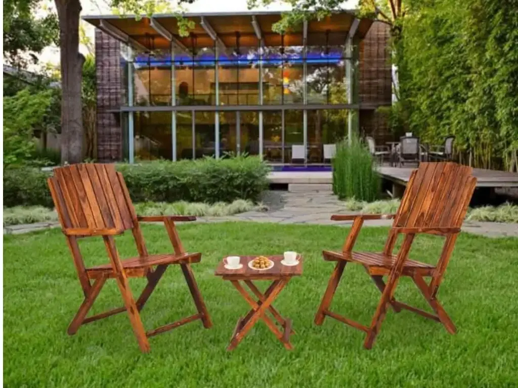 Vina Solid Wood Foldable Chair