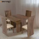 Hola 4 Seater Solid Wood Sheesham Dining Set