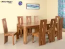 Rami Vina 8 Seater Solid Wood Sheesham Dining Set